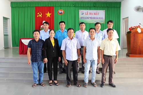Thành lập Hợp tác xã phát triển nông sản Long Hữu