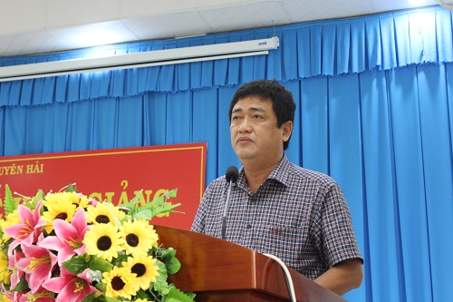 Thị xã Duyên Hải khai giảng lớp bồi dưỡng cập nhật kiến thức cho cán bộ thuộc diện Ban thường vụ quản lý