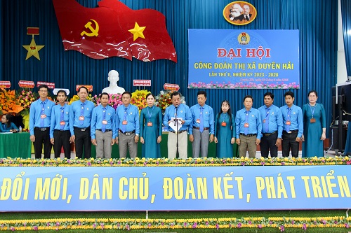 Liên đoàn Lao động thị xã Duyên Hải đại hội lần thứ II, nhiệm kỳ 2023 – 2028